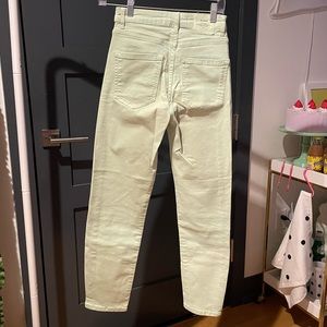 Stradivarius mint light colored denim jeans skinny asos